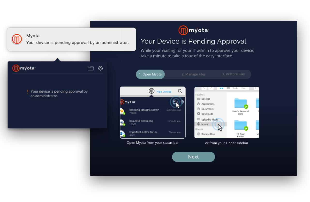 Your Device Is Pending Approval