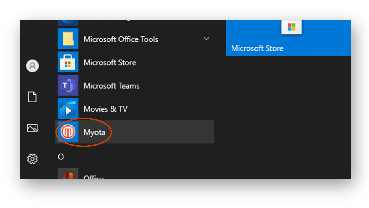 Launch Myota