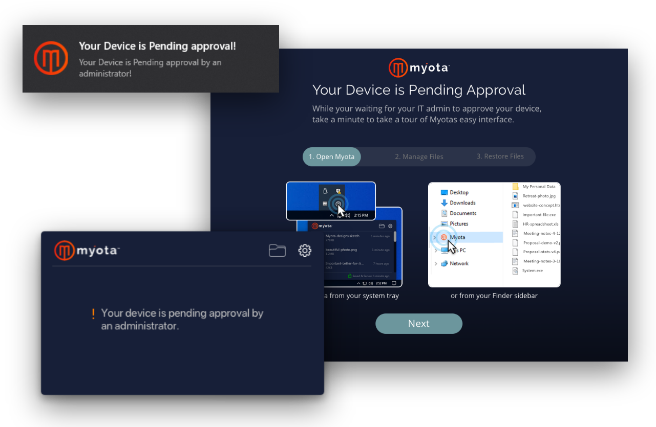 Your Device Is Pending Approval