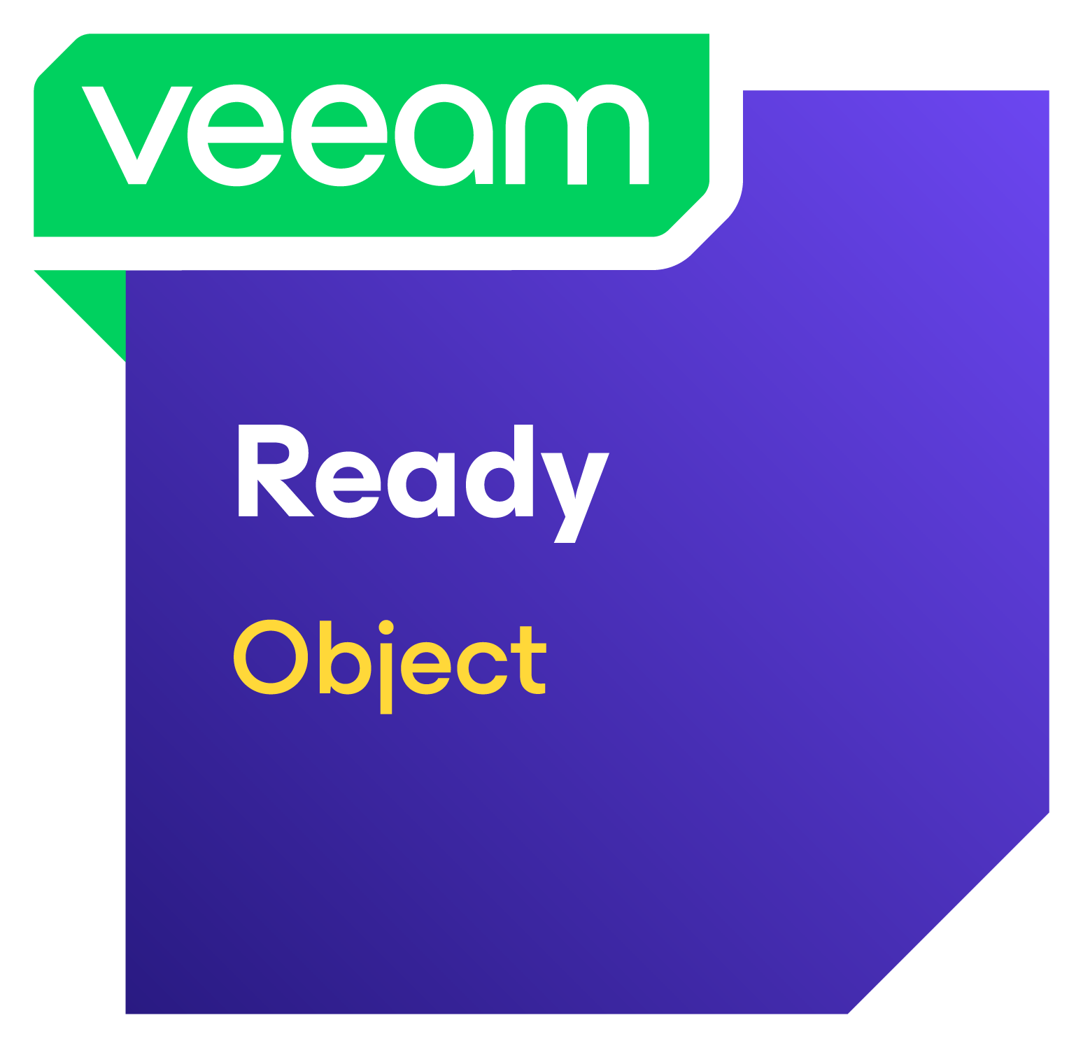 Veeam Ready Object certified